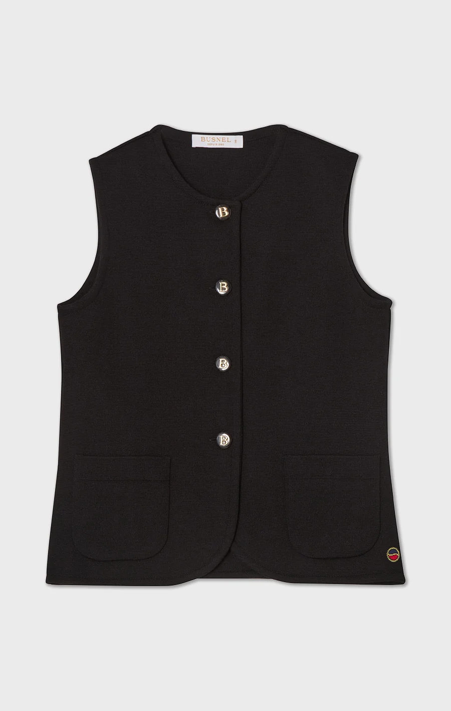 Busnel - Colette Short Knitted Vest