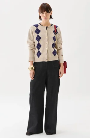 Busnel - Julia Checked Cardigan