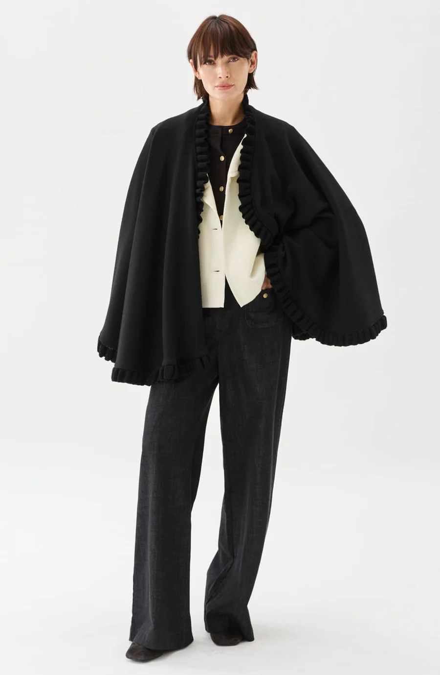 Busnel - Silvia Knitted Cape