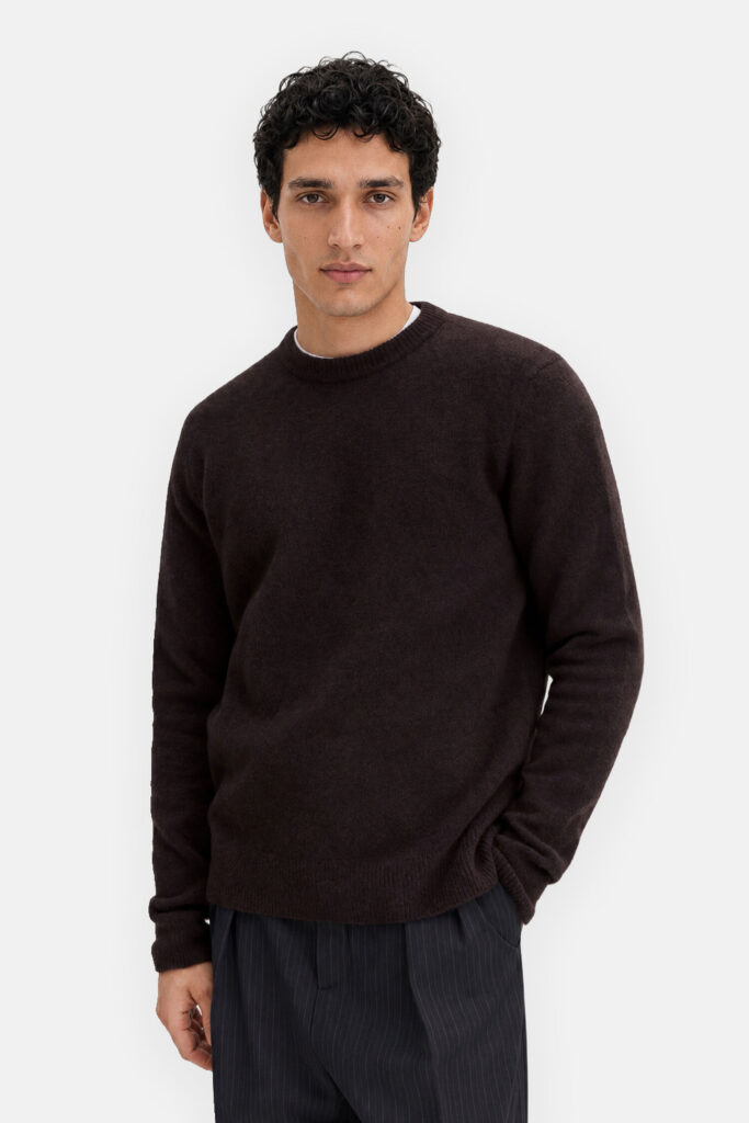 Filippa K - Wool Yak Sweater Golden Brown