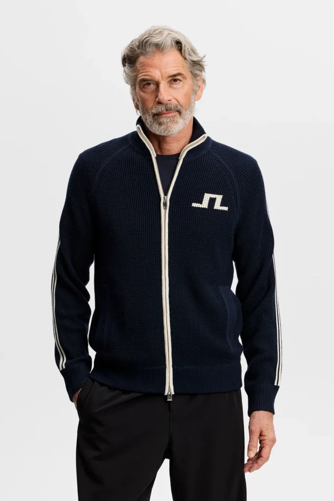 J.Lindeberg - Craig Zip Knit Cardigan
