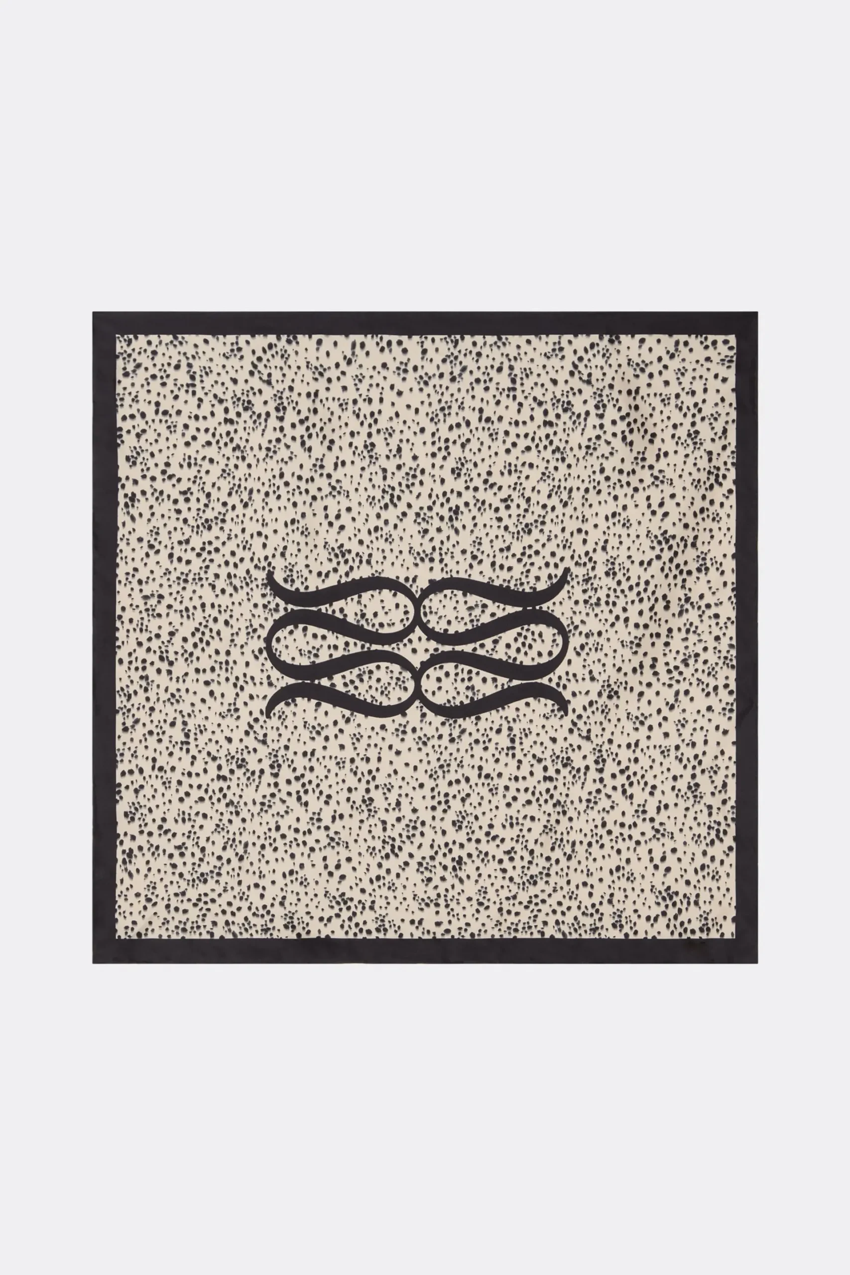 Malina - Silk Twill Scarf Shaded Dot
