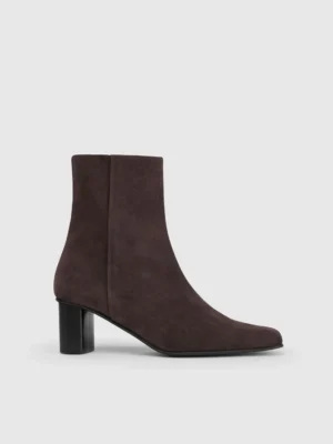 ATP Atelier - Praia Walnut Suede Ankle Boots