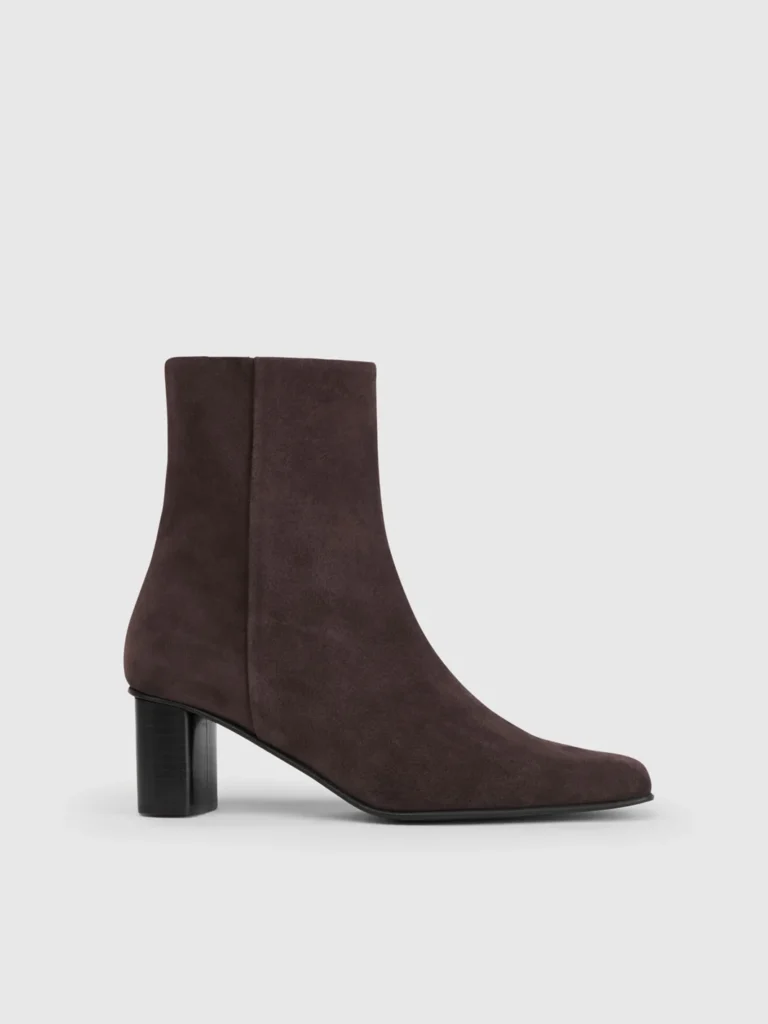 ATP Atelier - Praia Walnut Suede Ankle Boots