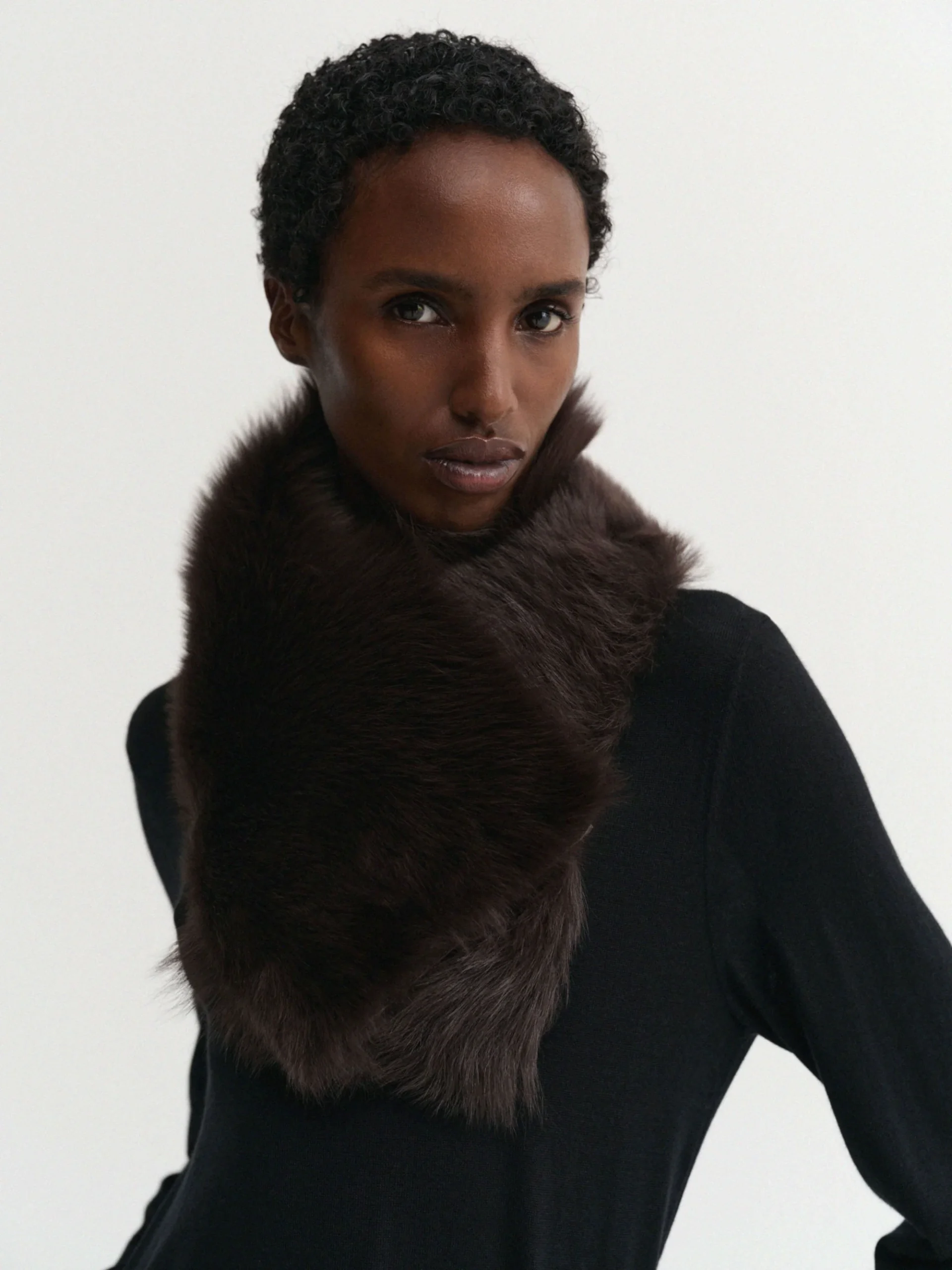 Almada Label - Mayma Scarf Chocolate