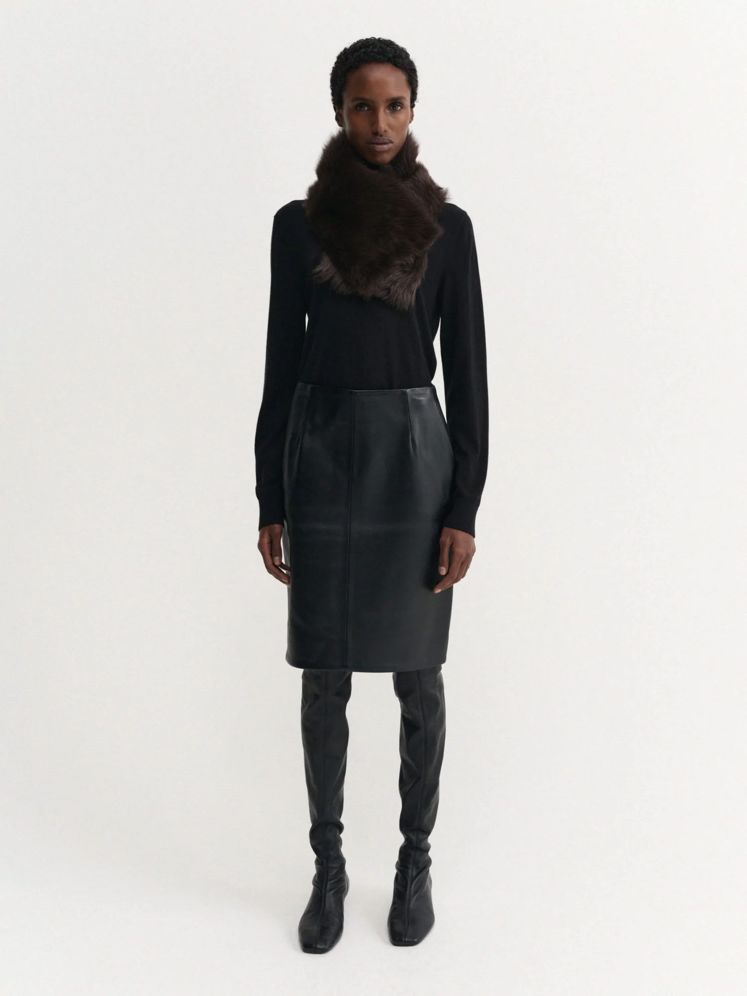 Almada Label - Mayma Scarf Chocolate