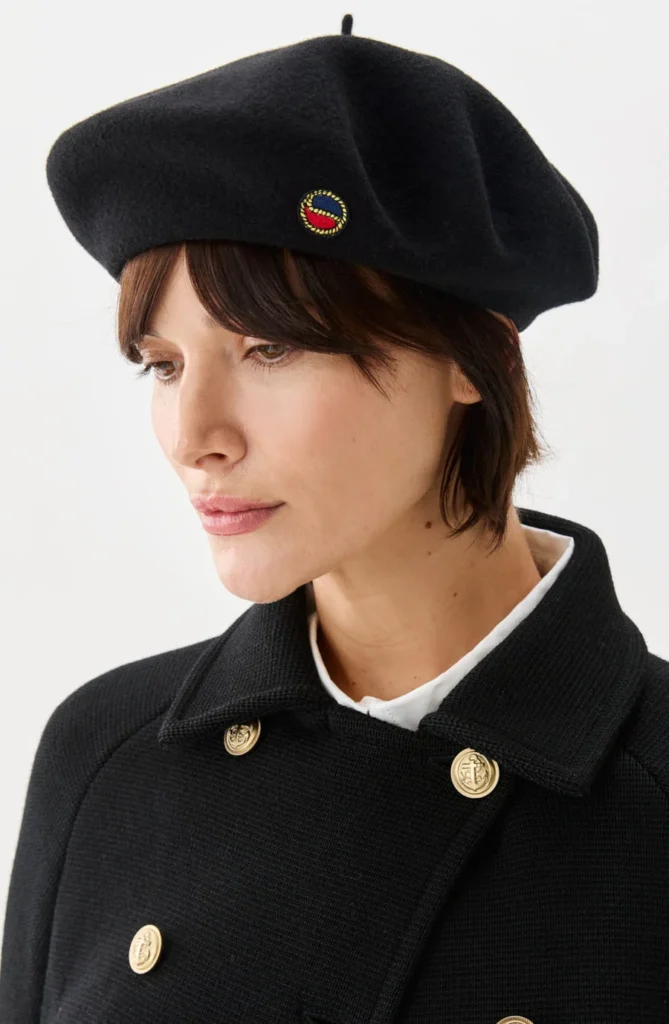 Busnel - Beret Hat Black