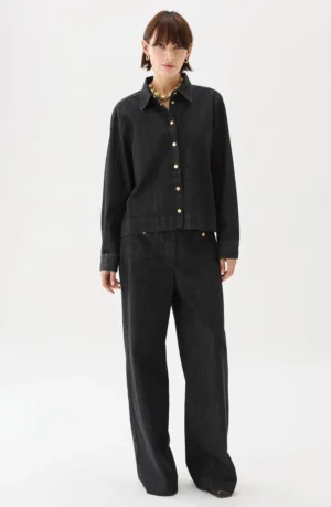 Busnel - Poppy Shirt Black Denim