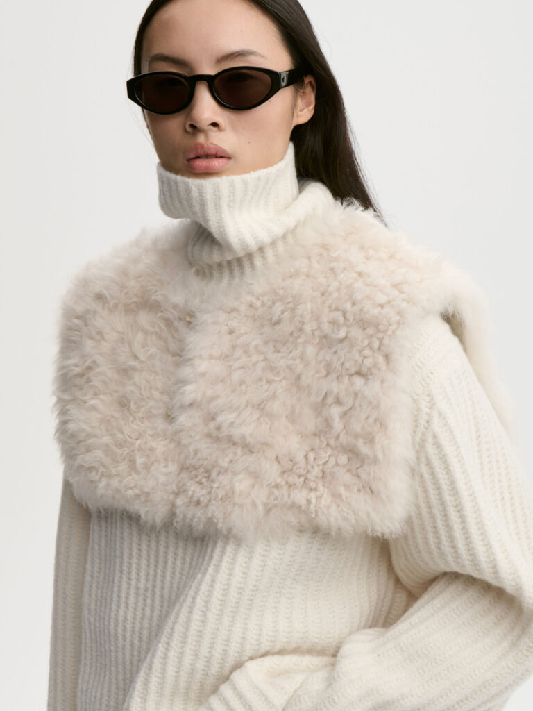 By Malene Birger - Lila Shearling Cape