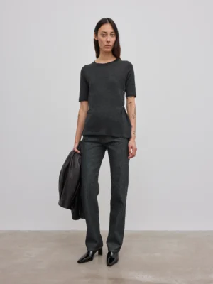 Dagmar - Assymetric Knit Top