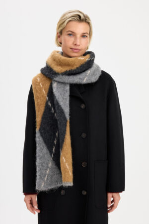 Filippa K - Alpaca Check Scarf