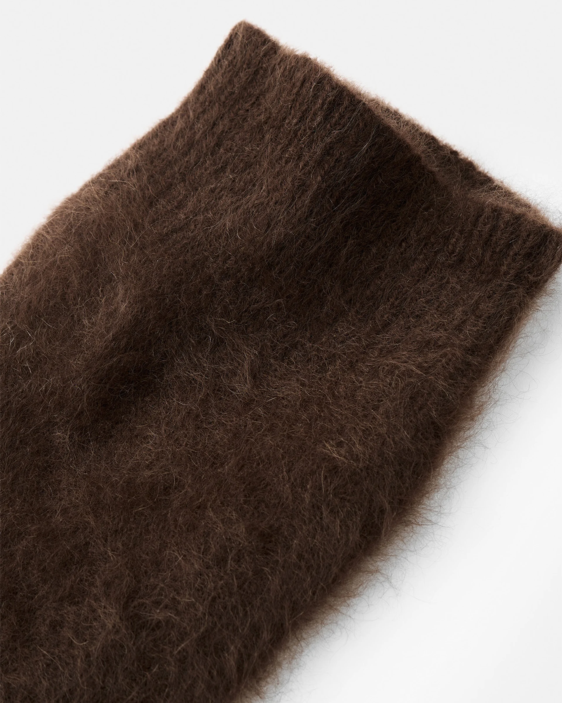 Soft Goat - Brushed Gloves Mocha