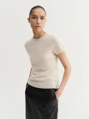 Almada Label - Agmes T-Shirt Vanilla
