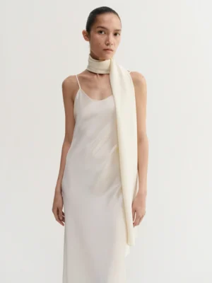 Almada Label - Duni Silk Scarf Vanilla