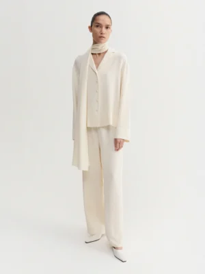 Almada Label - Philine Silk Pants Vanilla