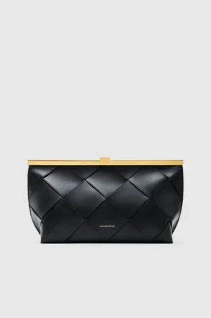 Anine Bing - Anine Clutch Braided Leather