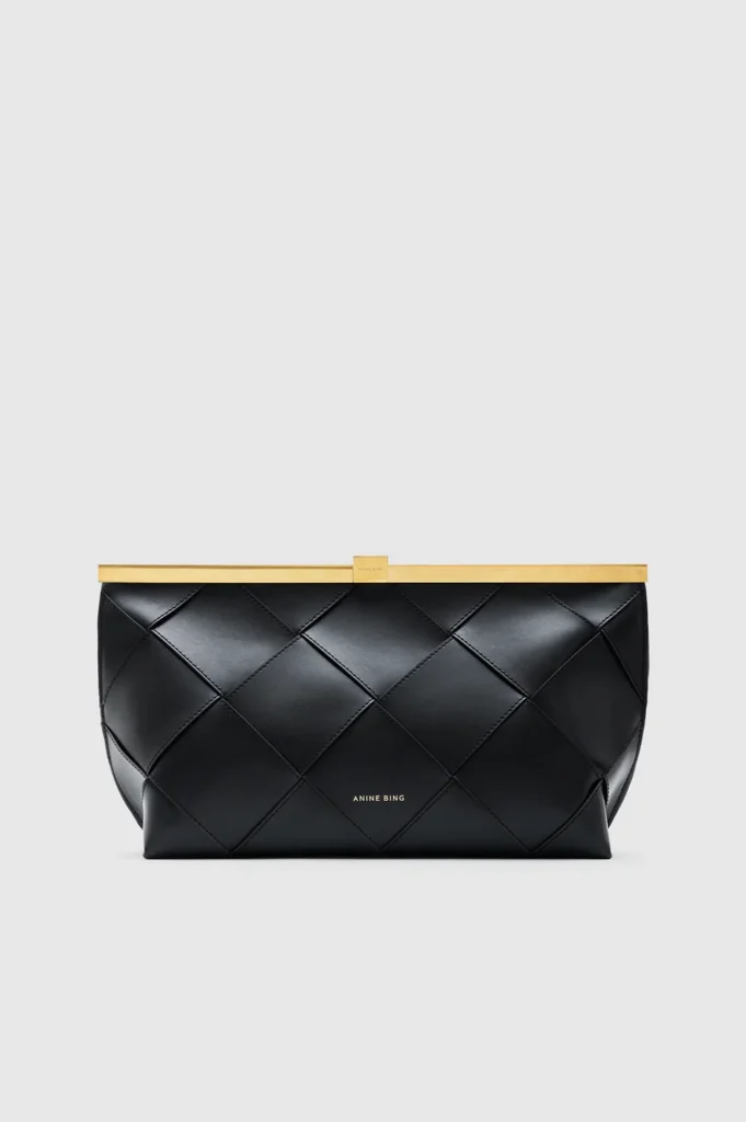 Anine Bing - Anine Clutch Braided Leather