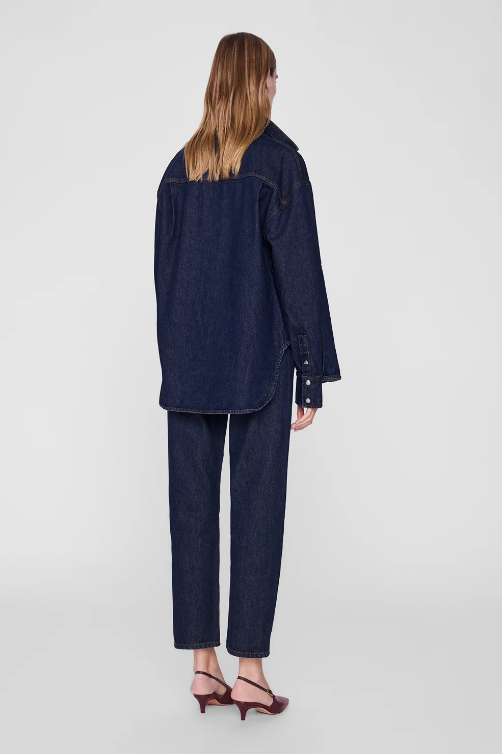 Anine Bing - Samy Shirt Unwashed Blue