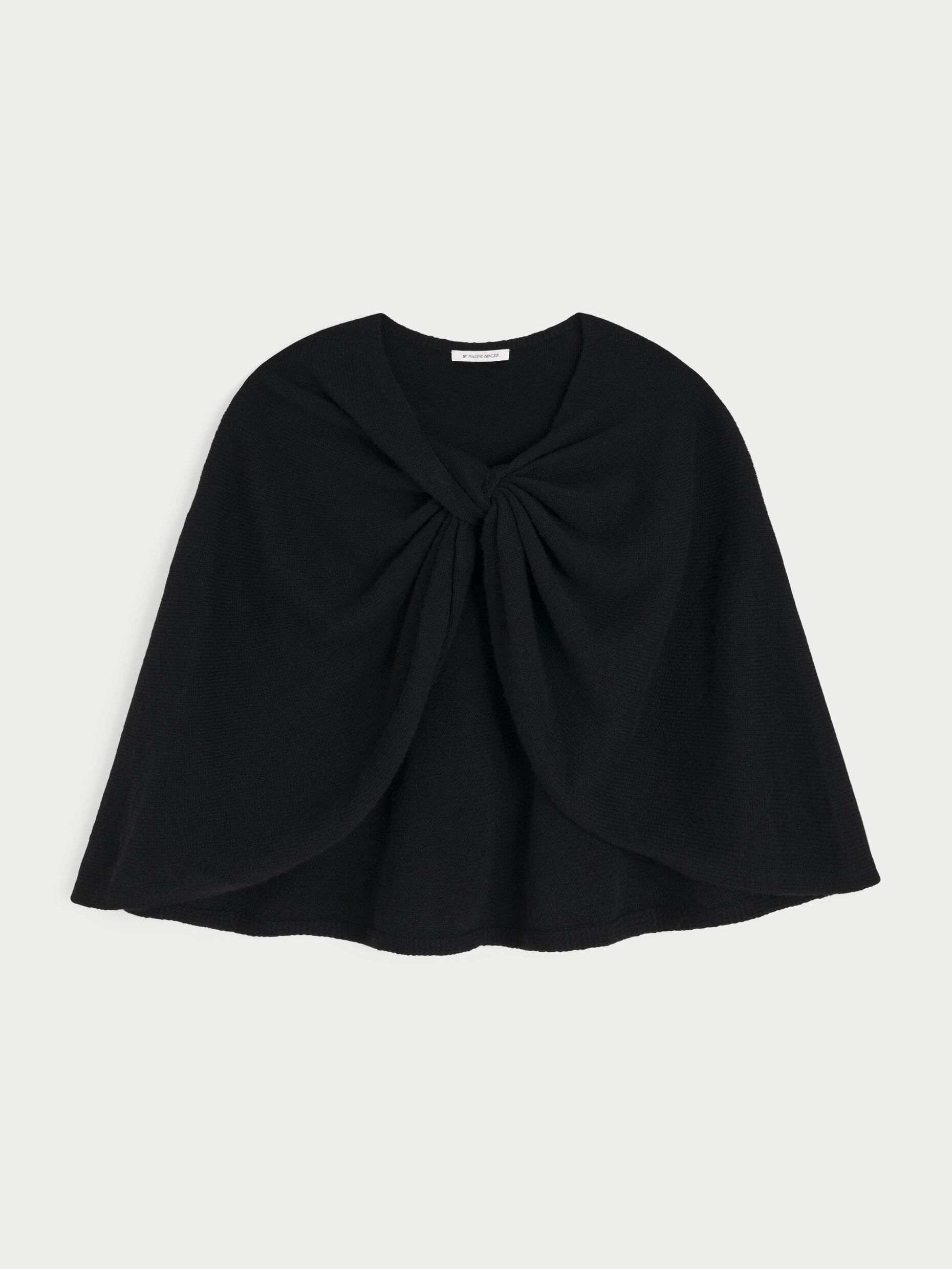 By Malene Birger - Pinne Wool Cape Black