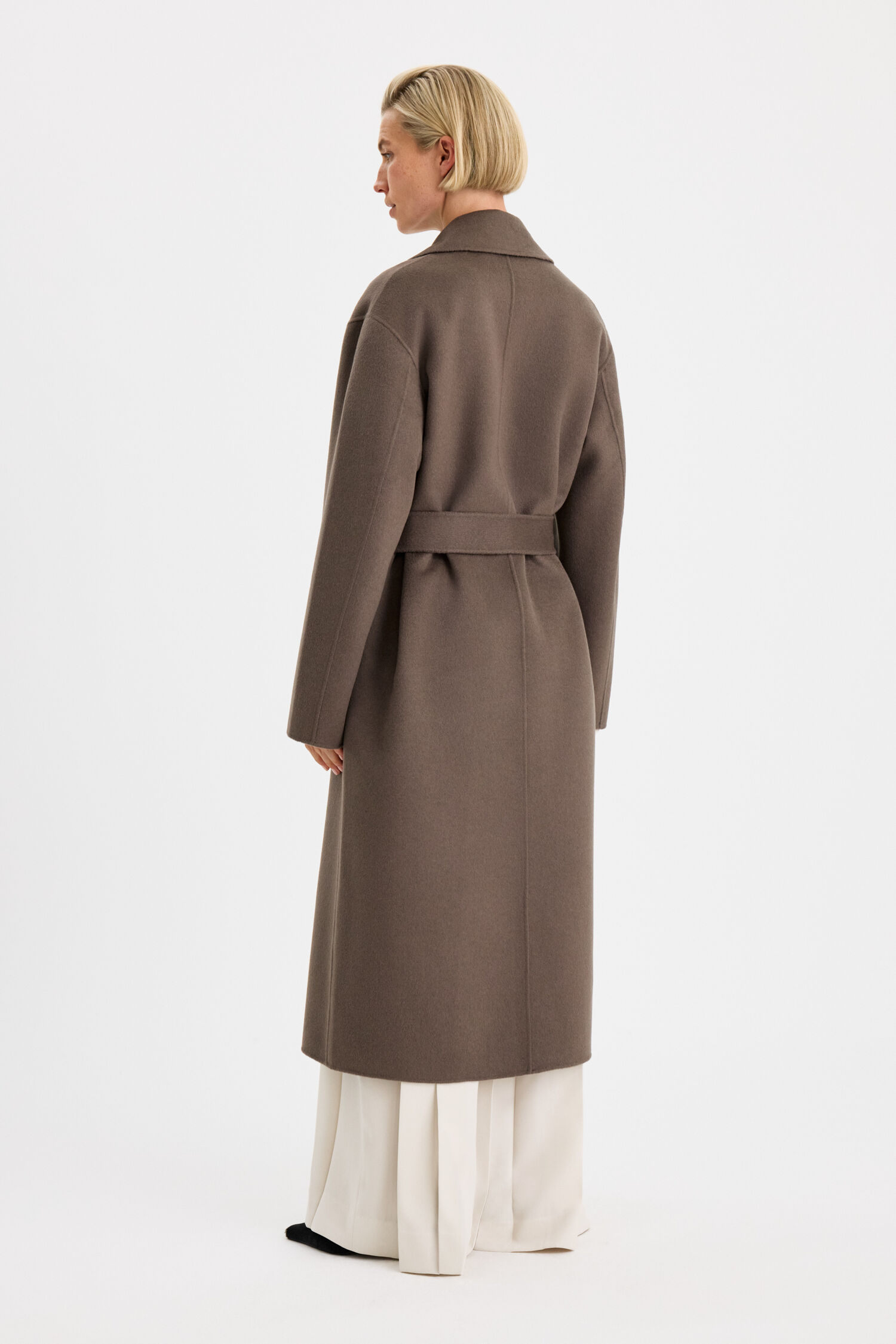 Filippa K - Alyssa Doublé Coat Taupe Brown