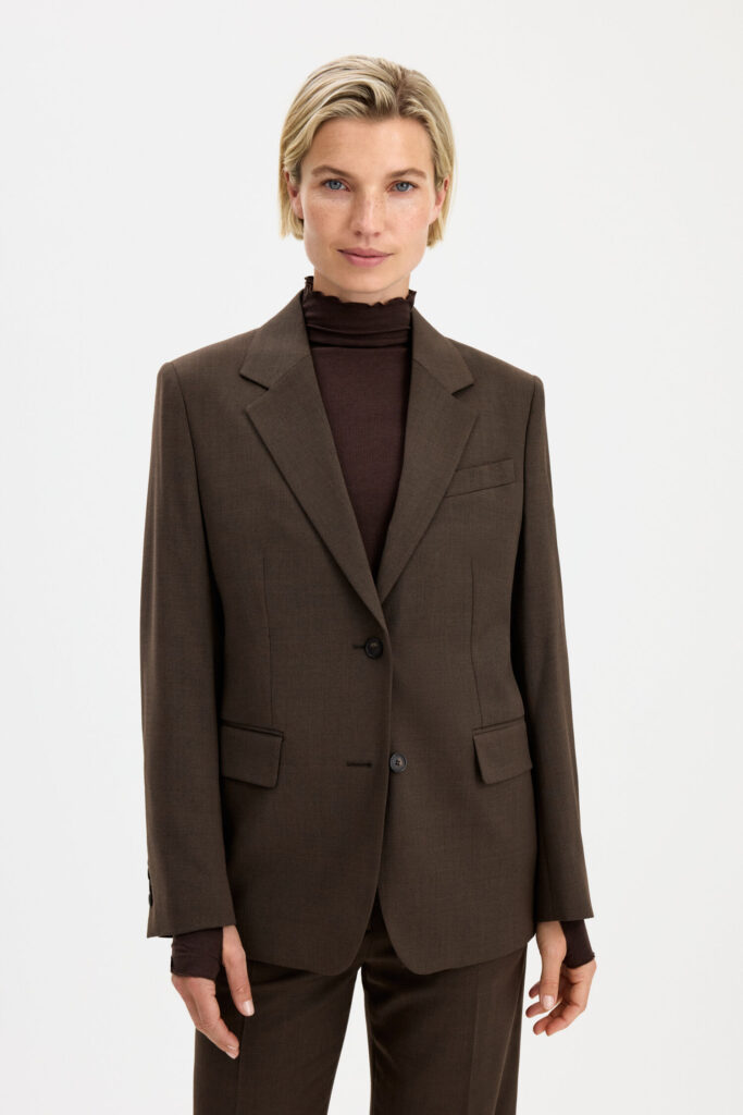 Filippa K - Delilah Blazer Walnut Brown