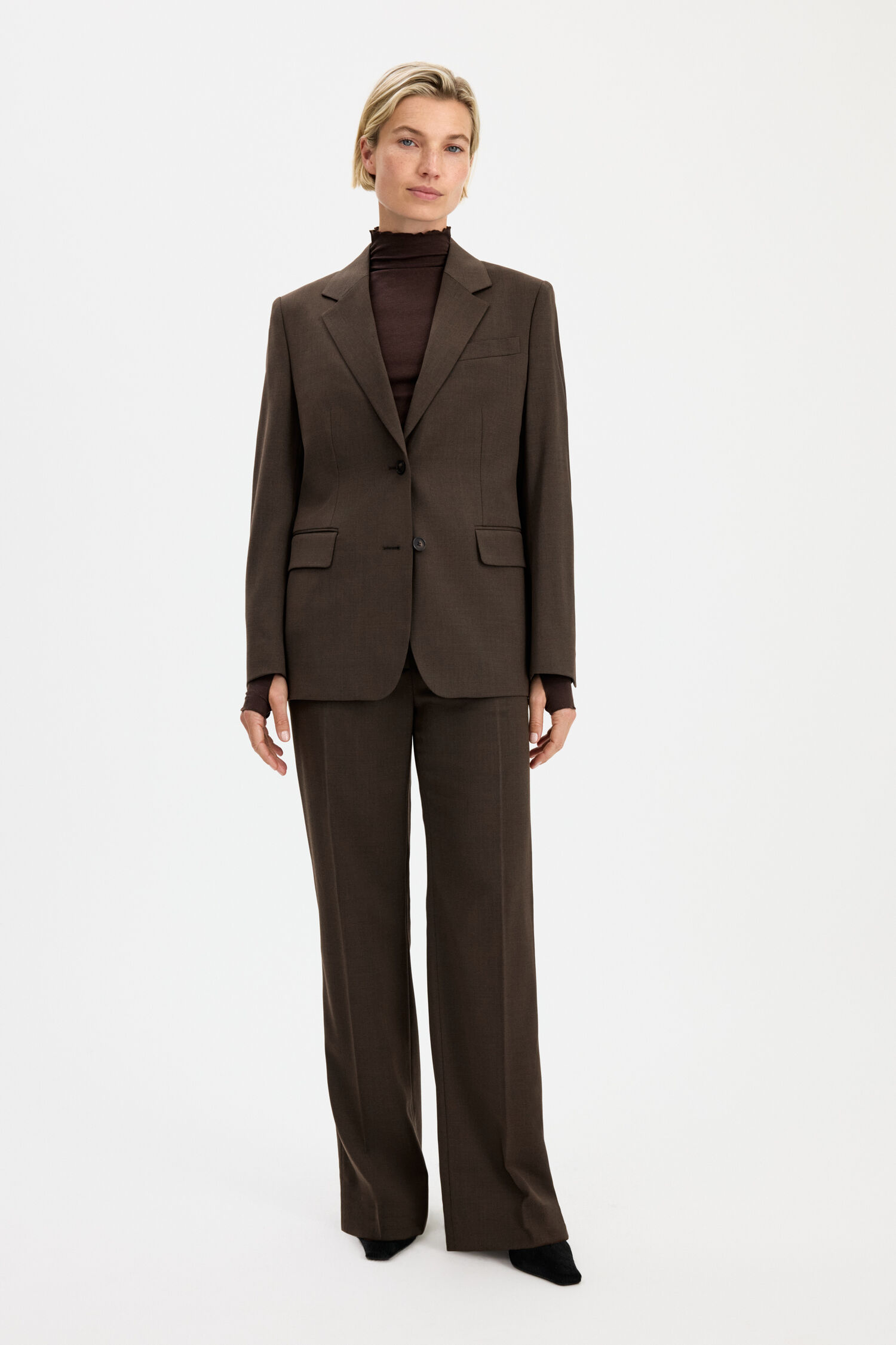 Filippa K - Delilah Blazer Walnut Brown