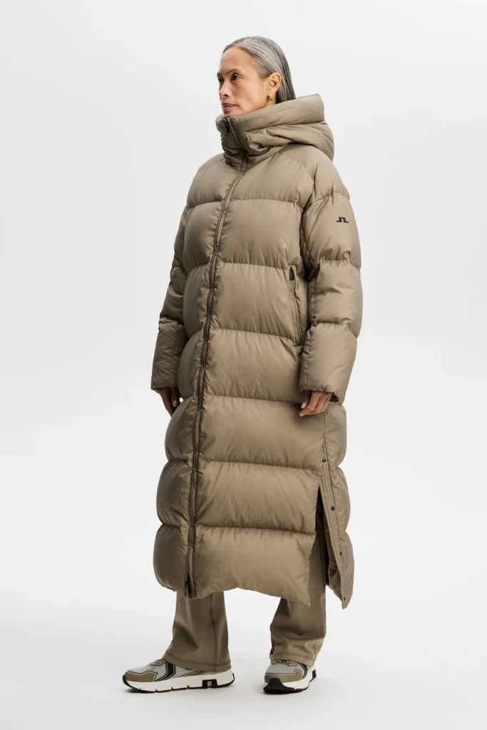 J.Lindeberg - Serene Crinkle Down Parka Brindle