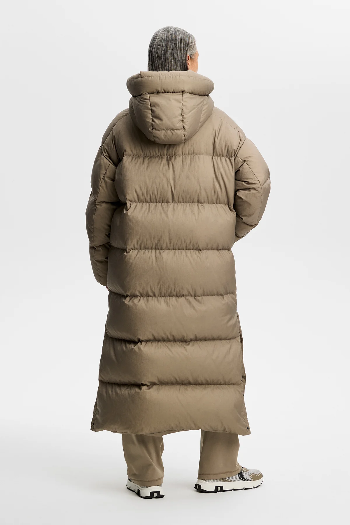 J.Lindeberg - Serene Crinkle Down Parka Brindle