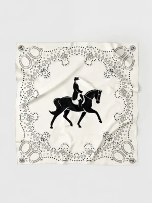 Le Scarf - Equestrian Scarf White
