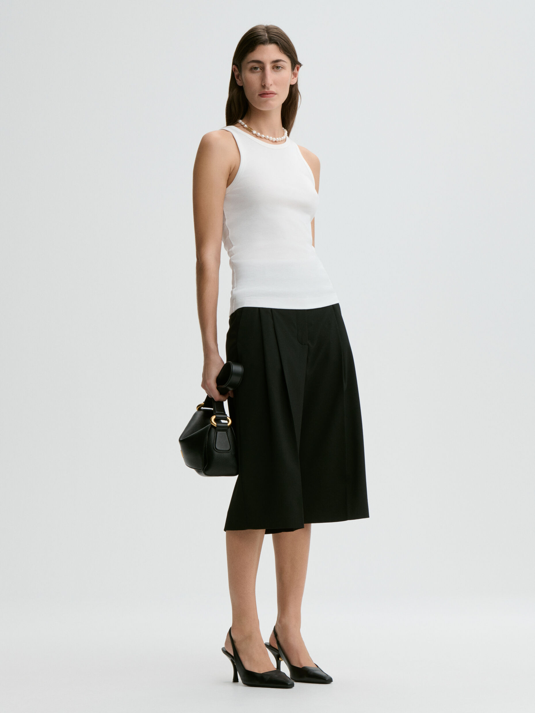 By Malene Birger - Mani Organic Cotton Tank Top Pure White