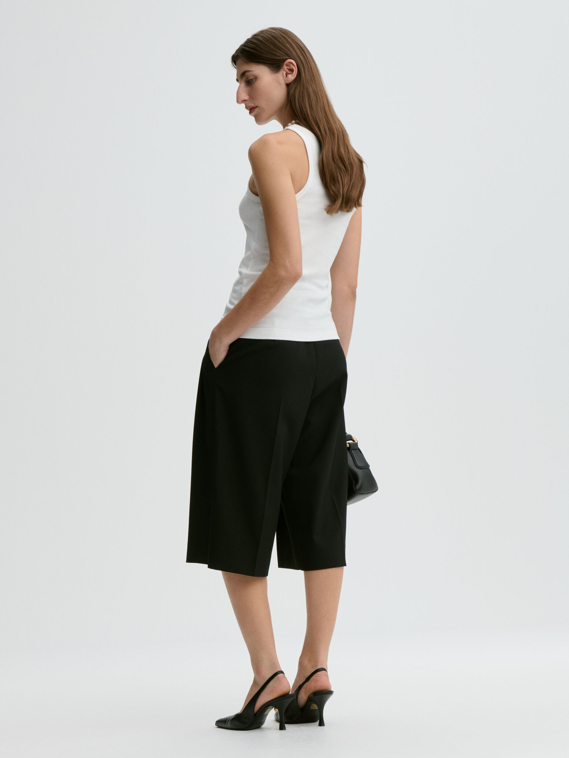 By Malene Birger - Mani Organic Cotton Tank Top Pure White