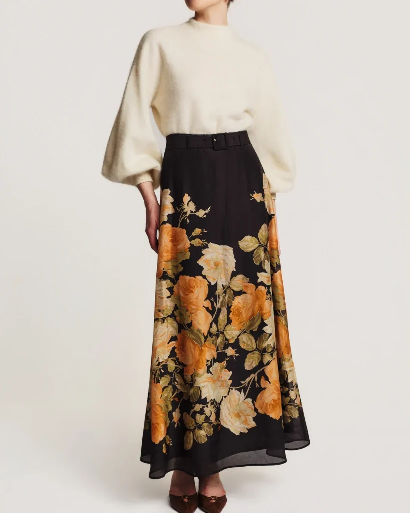 ByTiMo - Organza Skirt Midnight Field