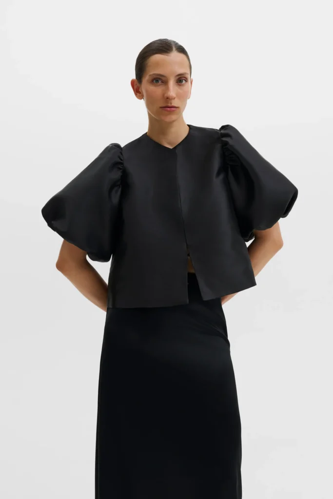 Malina - Cleo Blouse Black