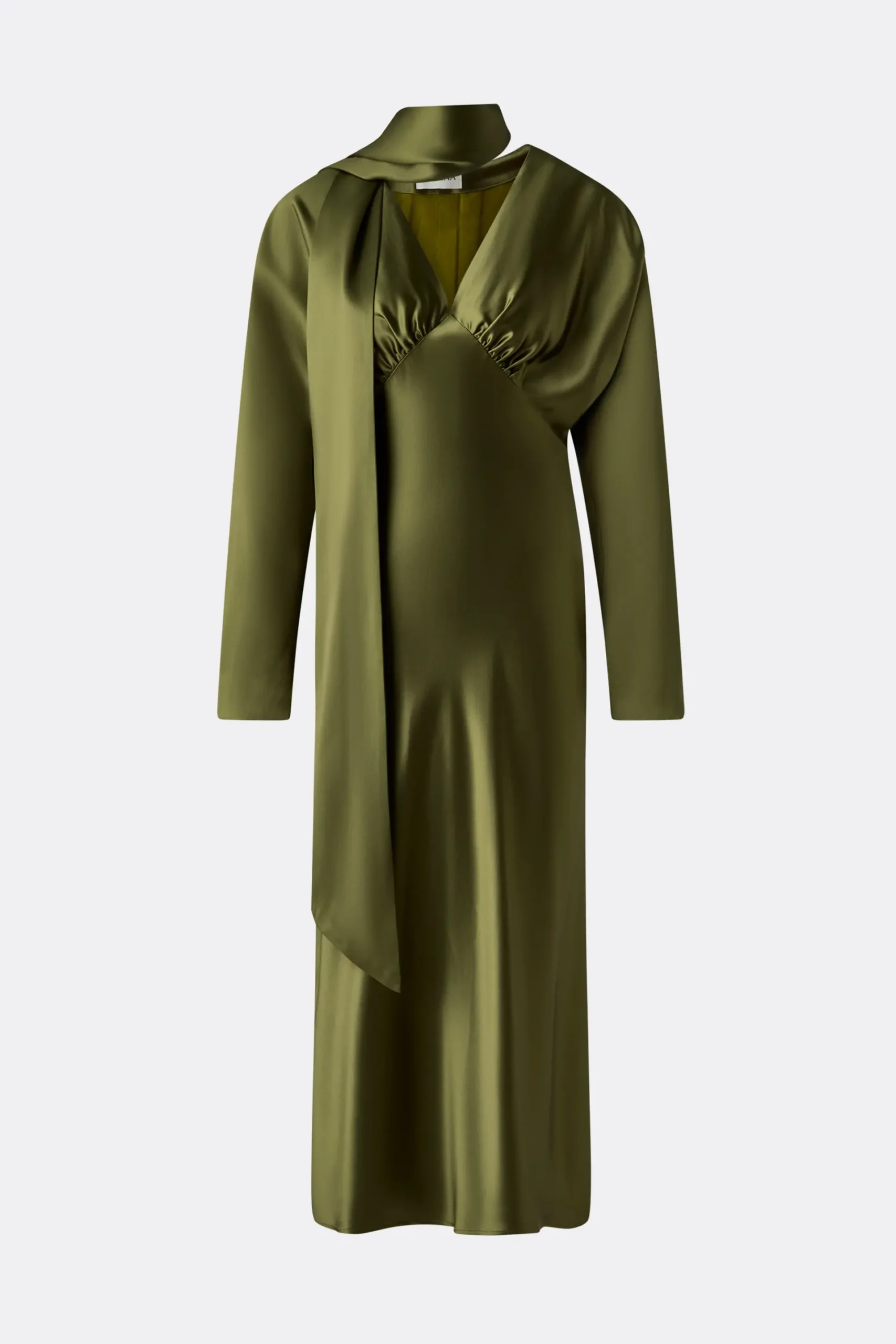 Malina - Ingrid Midi Dress Moss Green