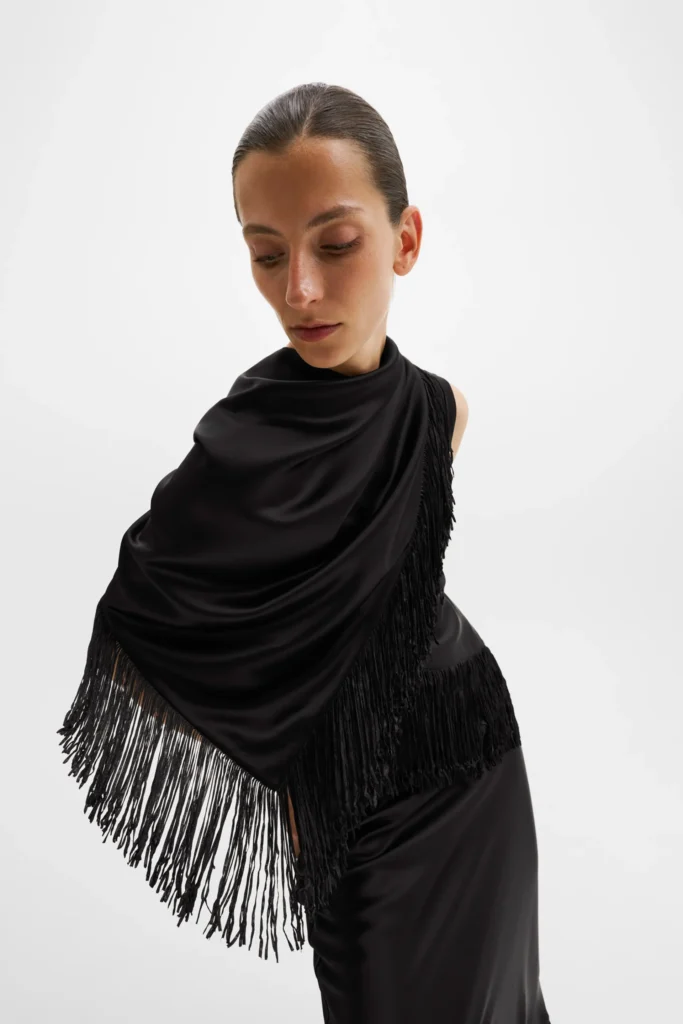 Malina - Nalia Scarf Black
