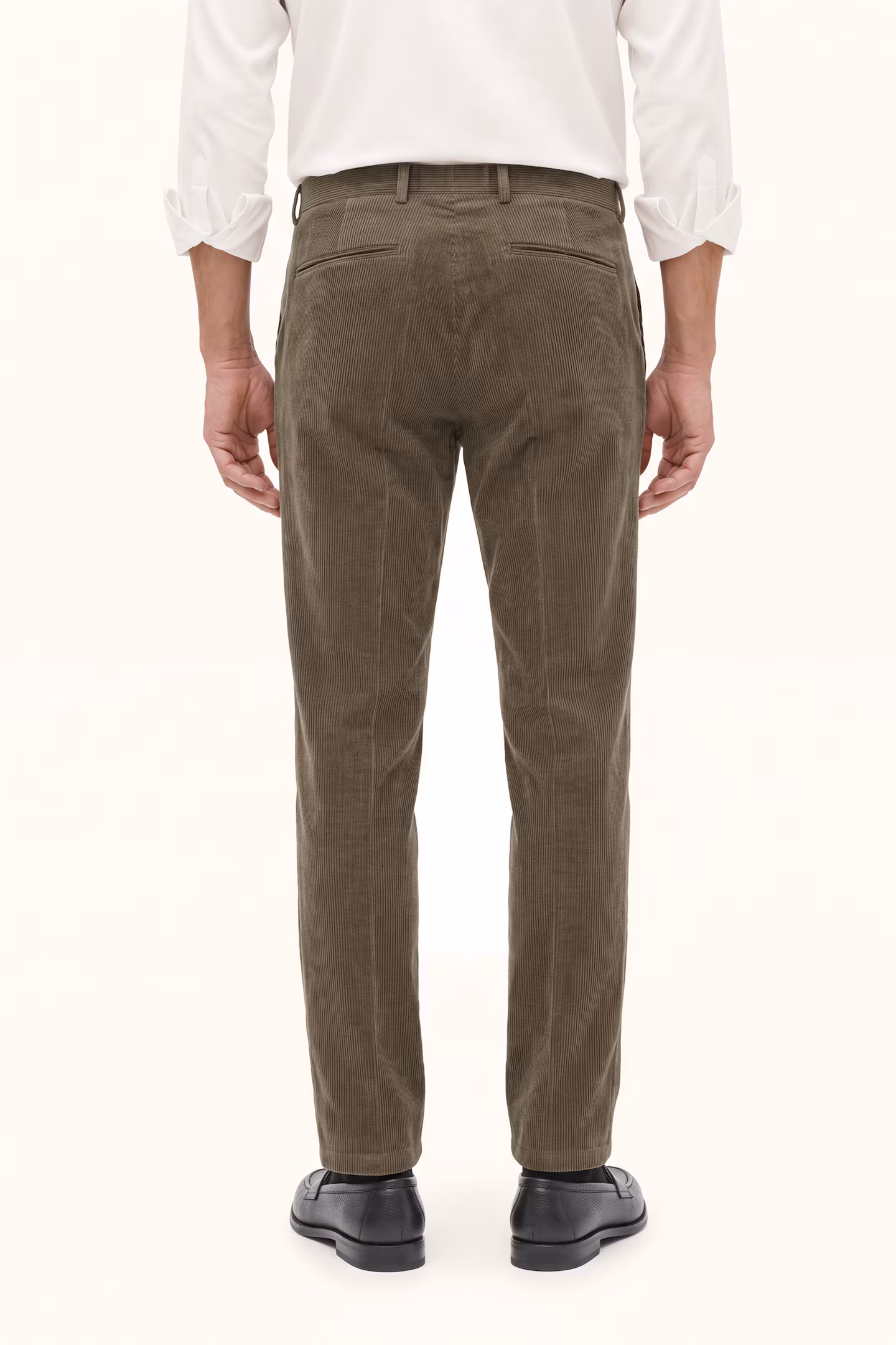 Oscar Jacobson - Dandy Curdoroy Trousers Beige
