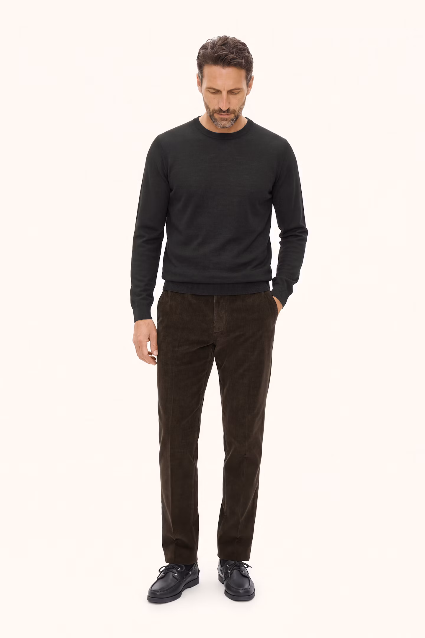 Oscar Jacobson - Dandy Curdoroy Trousers Brown
