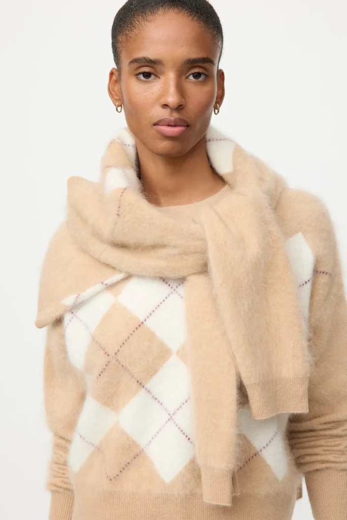 Soft Goat - Argyle Crewneck