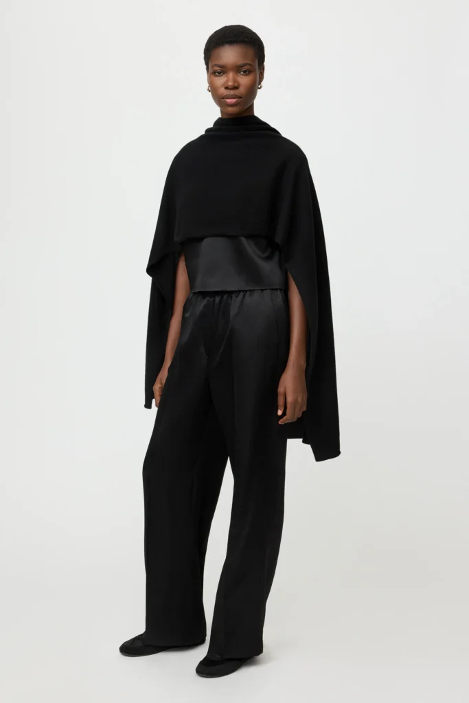 Soft Goat - Silk Pants Black