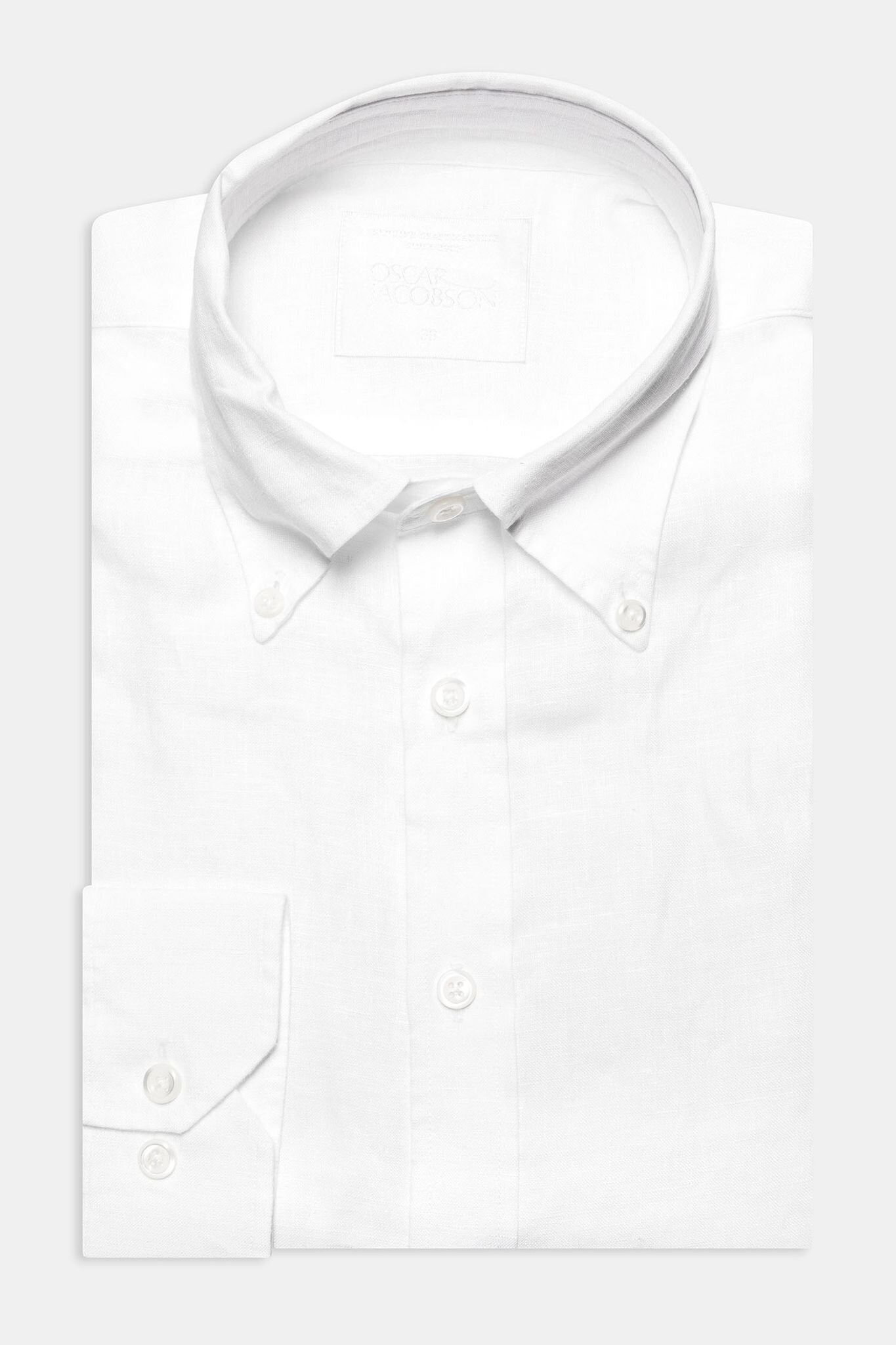 Oscar Jacobson - Harry Slim Linen Shirt (+ More Colours)