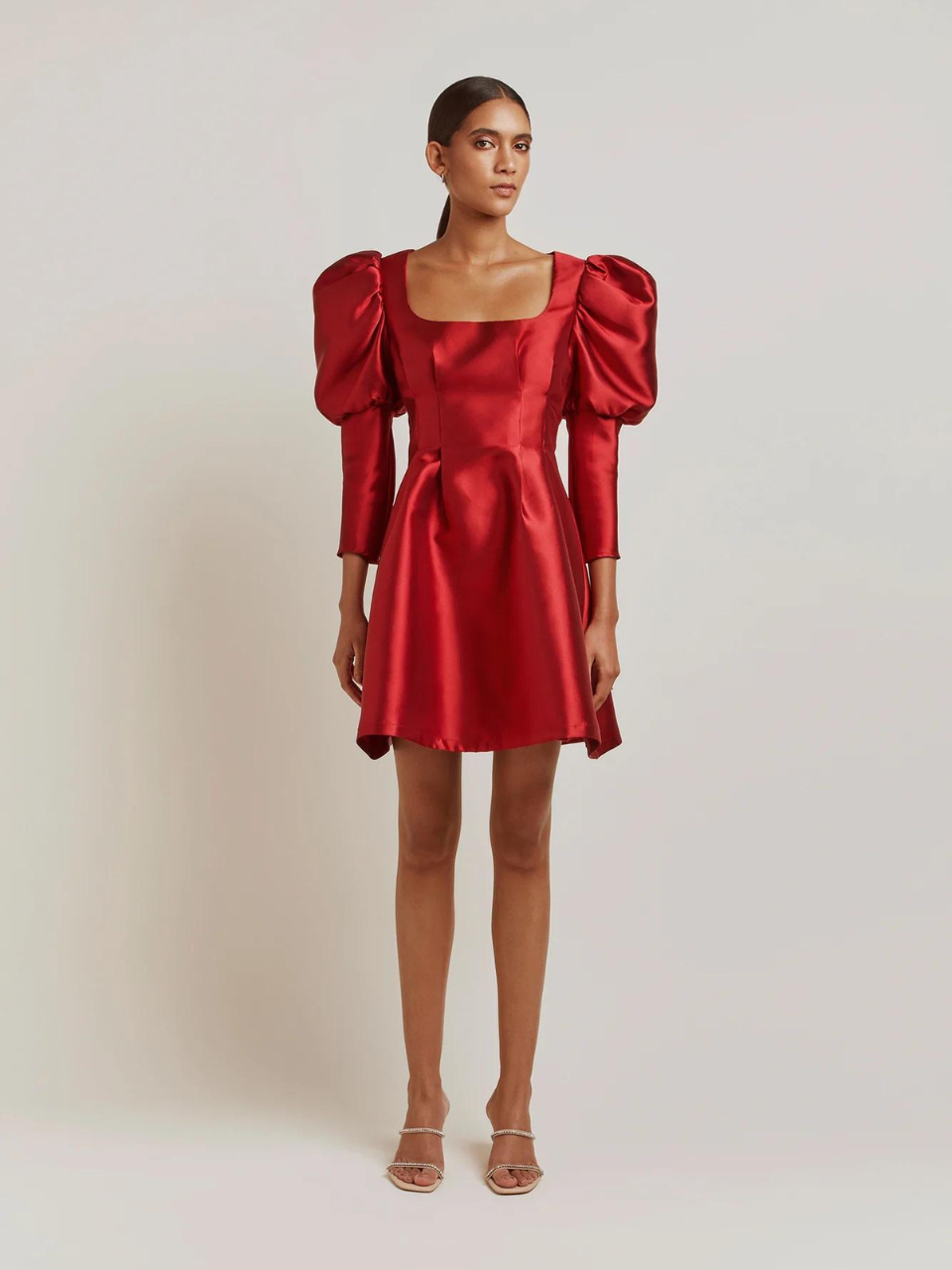 By Malina - Imogen Long Sleeve Mini Dress