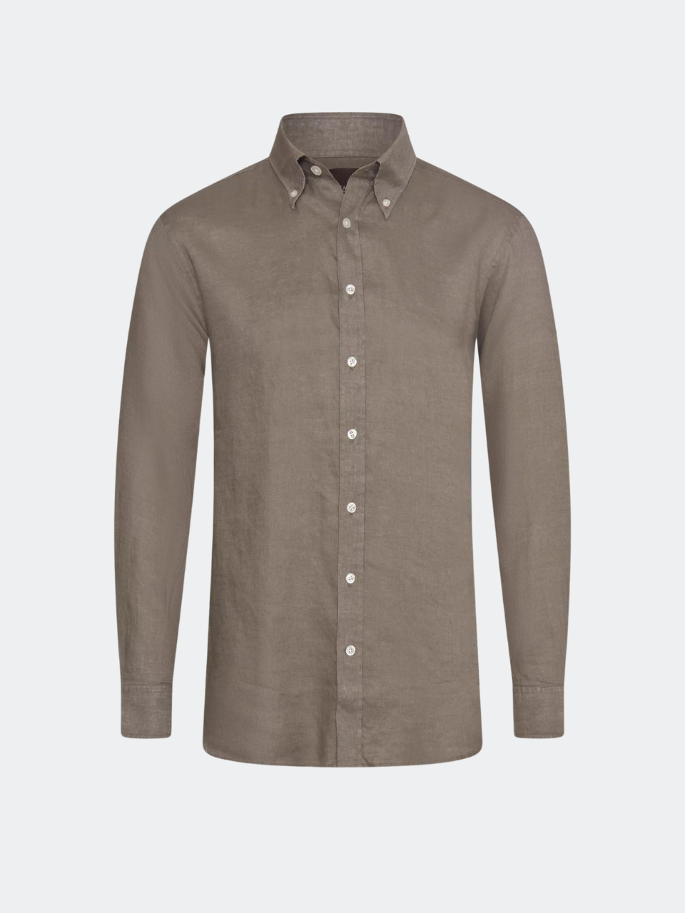 Oscar Jacobson - Button Down Linen Shirt