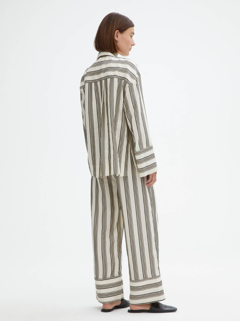 House Of Dagmar - Striped Cotton Trousers
